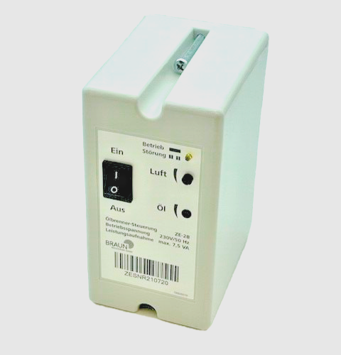 Schrag Steuergerät ZE 2 B10364 IHS 2000 Einschubbrenner Relais 77706550 Ofen