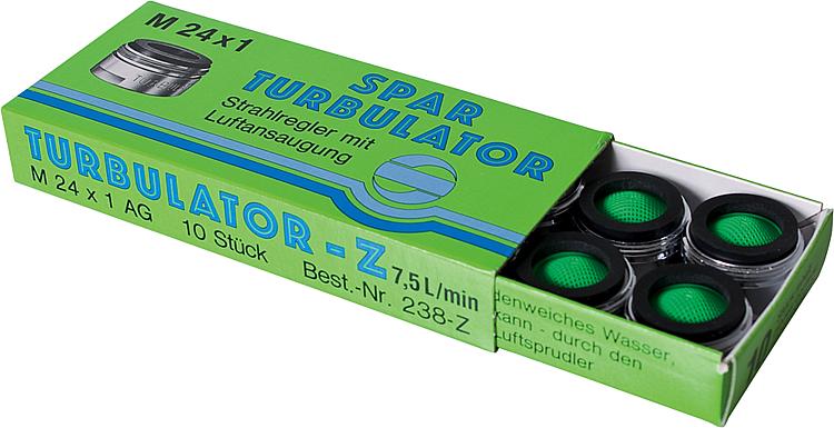 Spar-Strahlregler ohne Prüfzeichen AG M24X1 mit Gummidichtung Spar-7,5 l/min VPE 10 Stk.