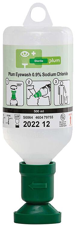 Augenspülflasche EKASTU inkl. steriler Füllung, 500ml Flasche