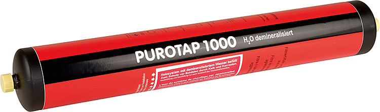 Einweg-Befüllpatrone PUROTAP 1000, Deminiralisierung