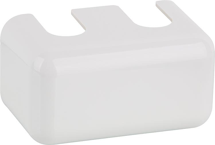 Verkleidung weiß für Hahnblock für Ventilheizkörper
