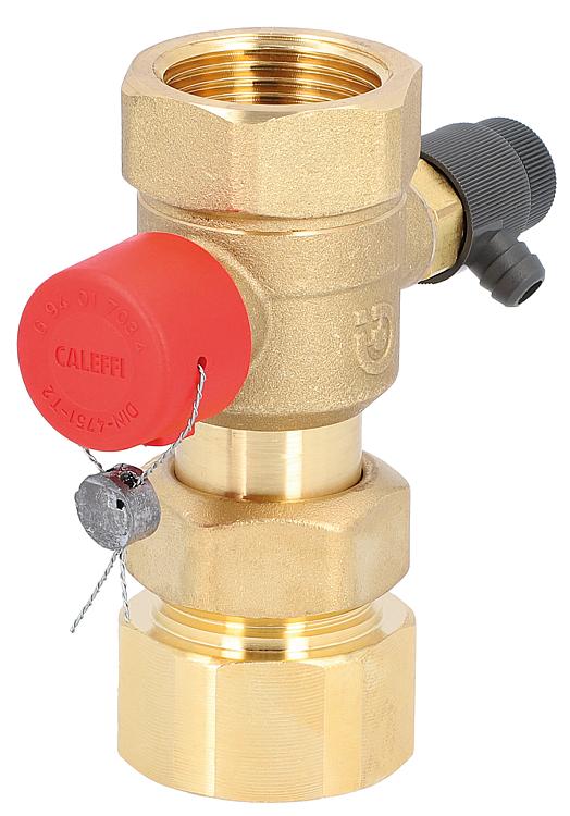 Caleffi Kappenventil 3/4" x 3/4" 5580 für Ausdehngefäß Absperrventil