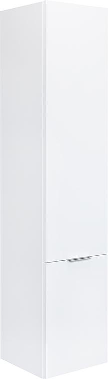 Hochschrank Serie MBF 2 Türen weiß Hochglanz Anschlag rechts 350x1625x370 mm
