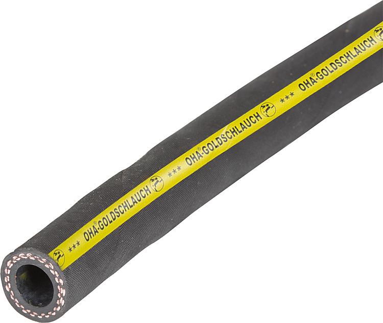 Gummi-Schlauch Goldschlauch 3/4", Ø 19 x 28 mm, max. 35 bar, Rolle à 40 m Wasserschlauch