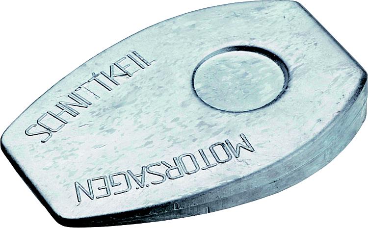 Alu Motorsägen-Schnitt-u. Fäll- keil OX43 Max Hubhöhe 26 mm L140mm B100 G=510g(