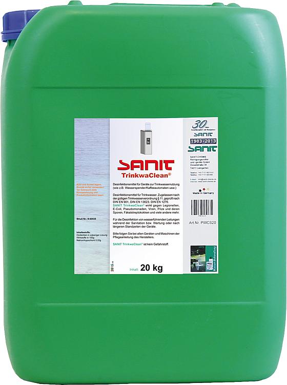 SANIT TrinkwaClean 20 L Kanister
