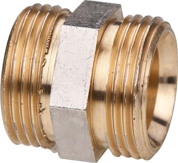 Kupplungsnippel 3/4" Eurokonus vernickelt für Klemmverschraubung