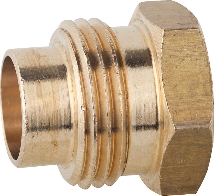Einschraubnippel für Glühzünder D 10mm G 3/8" Schlüsselweite 17mm