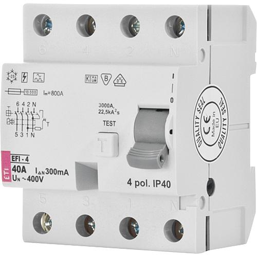 FI-Schalter EFI-4, 4-polig, 100A,300mA, Typ A, unverzögert 002062154