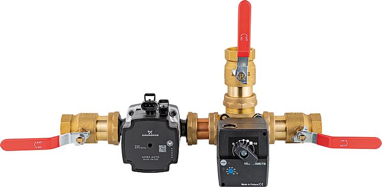 Ladeventileinheit ACGE Pumpe Grundfos UPM3 Auto L25-50 DN32 Festwert