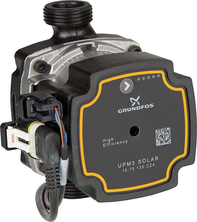 Ersatz-Umwälzpumpe Grundfos UPM3 Solar 15-75 PWM für Solarstation GPS 70