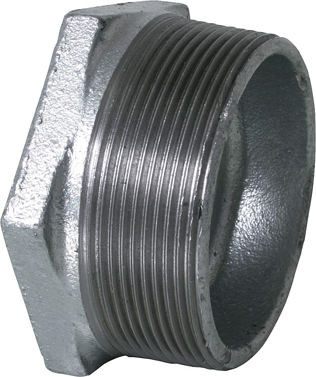 Tempergussfitting Stahl Nr. 241 Reduzierstück, Ø 1/2" x 1/8"