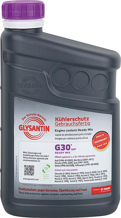 Kühlerschutzmittel GLYSANTIN® G30® gebrauchsfertig 1l Flasche