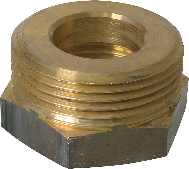 Reduzierstück 3/4" AG x 1/2" IG Bund DN 16 für Solar Flexrohre
