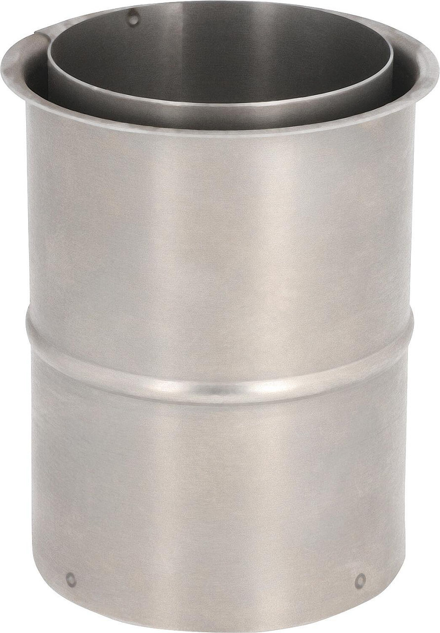 Doppelwandfutter für Pellet-Abgasrohr DN 80