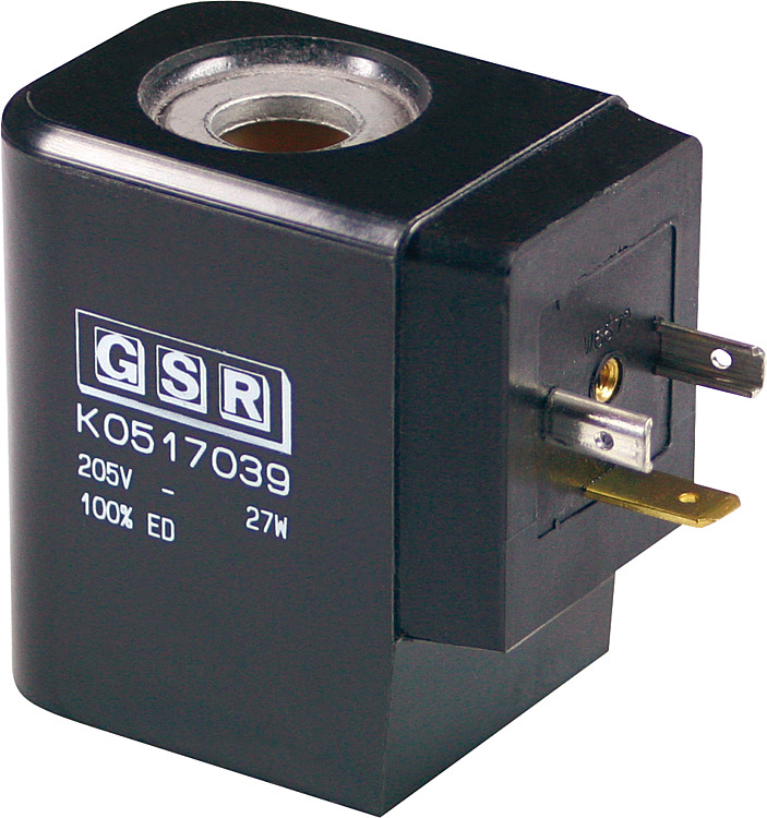 Ersatzmontagespule. 702 205V=, für A3521-23 230V AC,25 Watt ohne Gleichrichter