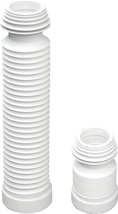 WC-Anschlussstück Universal Ø 100/110mm flexibel Länge min.220mm max.570mm
