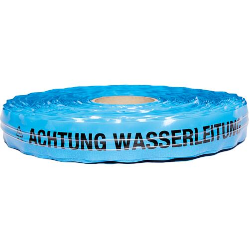 Ortungsband "Achtung Wasserleitung" blau, L=250m
