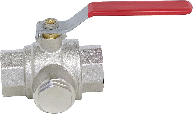 Filterkugelhahn DN40 (11/2") mit Edelstahl-Filter, Typ 514