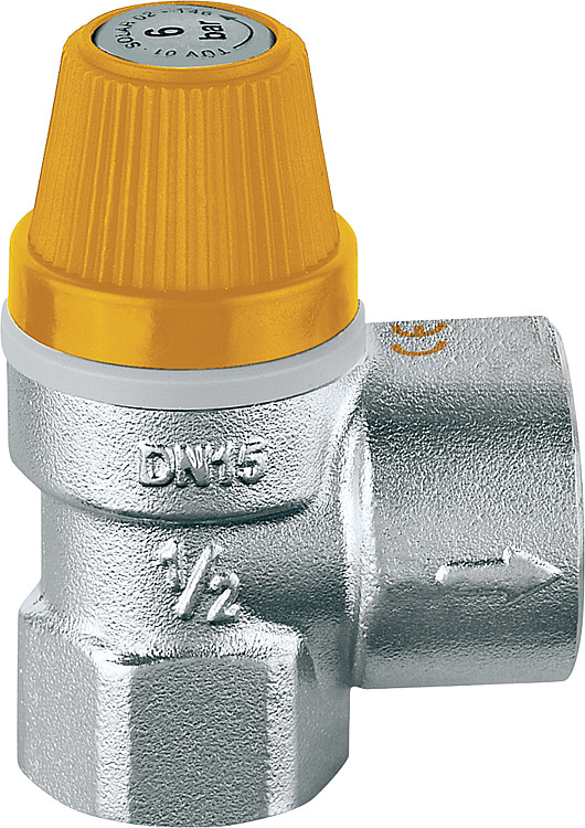 Solar MSV 1/2" x 6 bar vernickelt Caleffi
