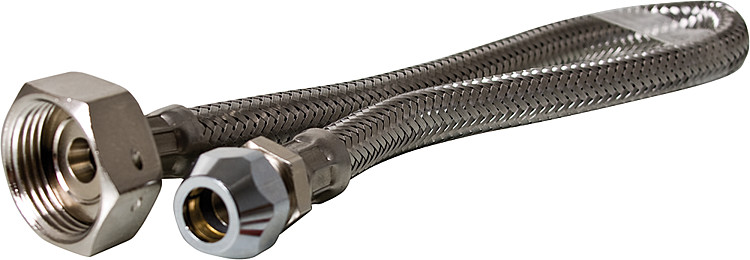 Zubehör Waschtischzähler Flex. Metallschlauch 400mm