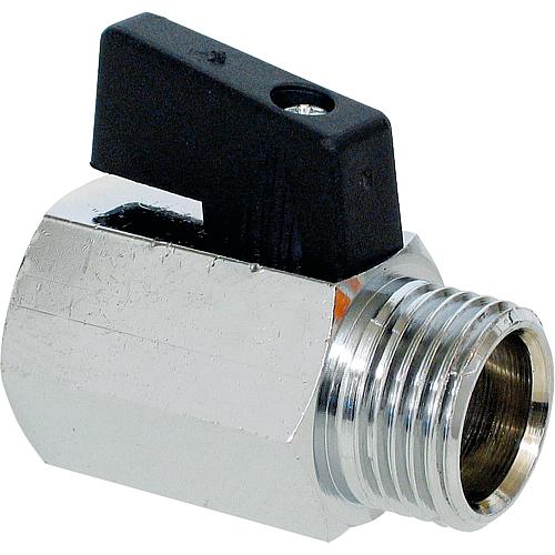 Mini Kugelhahn mit kurzem Hebel IGxAG 1/8"