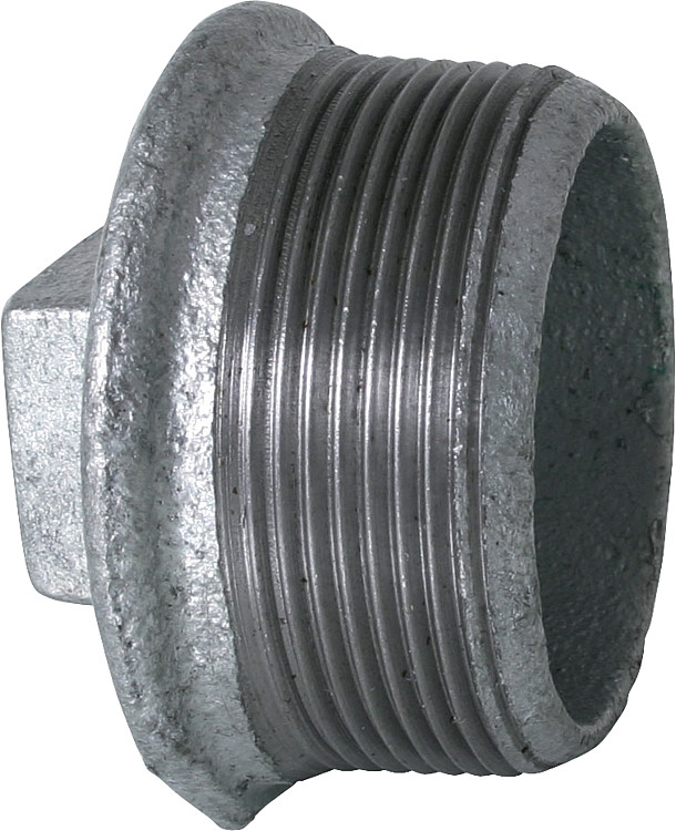 Tempergussfitting verzinkt Nr. 290 Stopfen d = 1 1/4"