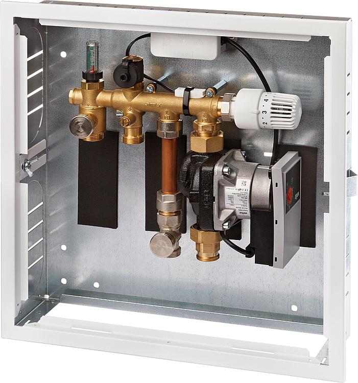Simplex Regelbox komfort DN20 3/4" Eurokonus Unterputz Metallgehäuse