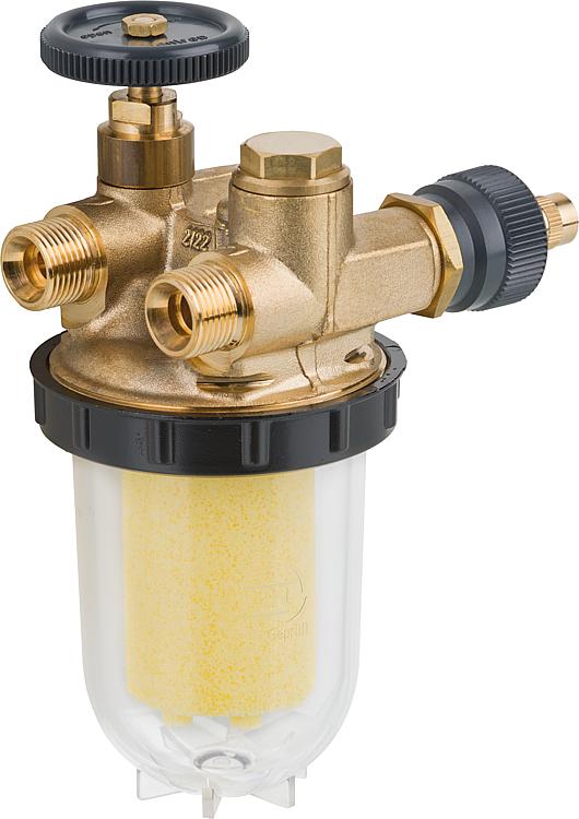 Heizölfilter mit Rücklaufzuführung 3/8" Oventrop Oilpur E A R Ölfilter Einstrangfilter