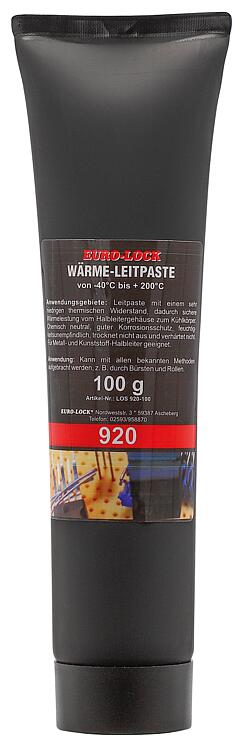 Euro-Lock Wärmeleitpaste -40° C bis +200° C 100 g Tube Euro-Lock