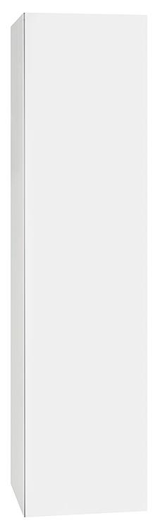 Hochschrank Ela mit Softclose Korpus weiß smt - Front weiß hochglanz, 400x1600x350mm