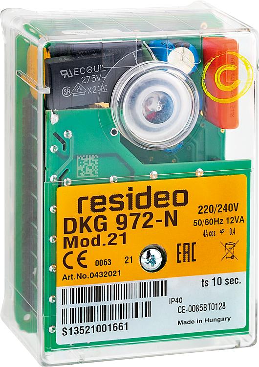 Honeywell Steuergerät Relais Satronic DKG 972-N Mod. 21 0432021U Resideo
