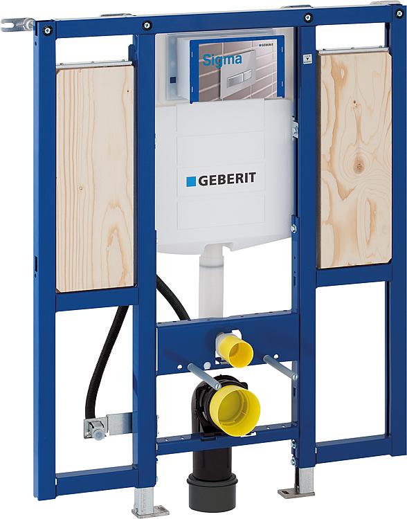 Duofix Geberit 112cm mit Sigma UP320 barrierefrei für Stützklappgriffe 111.375.00.5