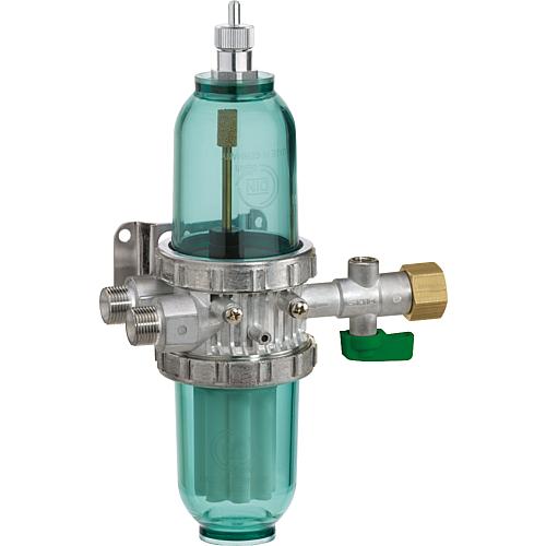 GOK Heizölfilter Entlüfterkombination GS Pro-Fi 3 IG 3/8" x AG G3/5 KN Sinterkunststoff