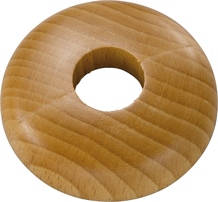 Holz Einzelrosette Typ Schwarzwald Buche 16 mm Rosette Heizkörperrosette