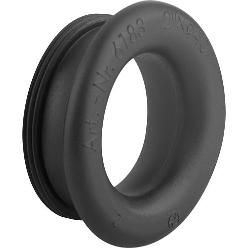 Gewinde-Nippel (Herberger Nippel) 1 1/2" x 32 mm Kunststoff-Qualität Art. 6180