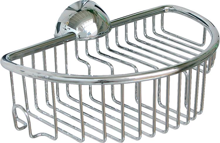 Duschmittelkorb Diva BxHxT: 216x54/30x137 mm Zink verchromt