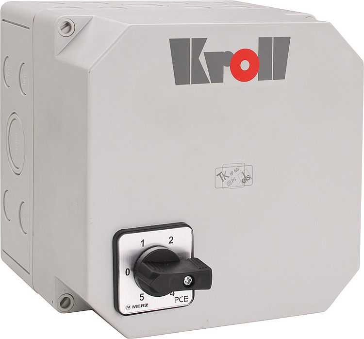 Kroll 5-Stufenschalter für max. 7 A für Lufterhitzer Kroll LH120-230