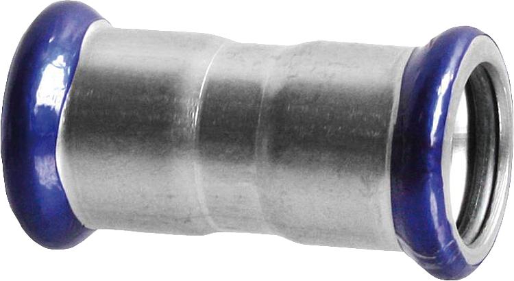 Edelstahl-Pressfitting M-Kontur Muffe DN 22