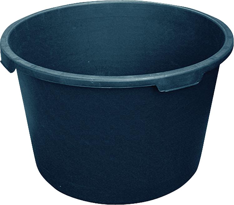 Mörtelkübel 65 Liter schwarz breiter Rand, VPE = 3 Stück