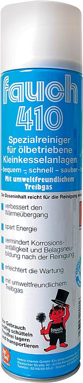 Kesselreinigungsspray Fauch 410 Kesselreiniger  600 ml OF512 Öl Kessel