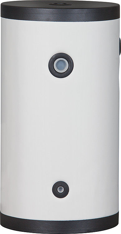 Warmwasserspeicher 200l Edelstahl mit 1 Wärmetauscher zur Wandmontage