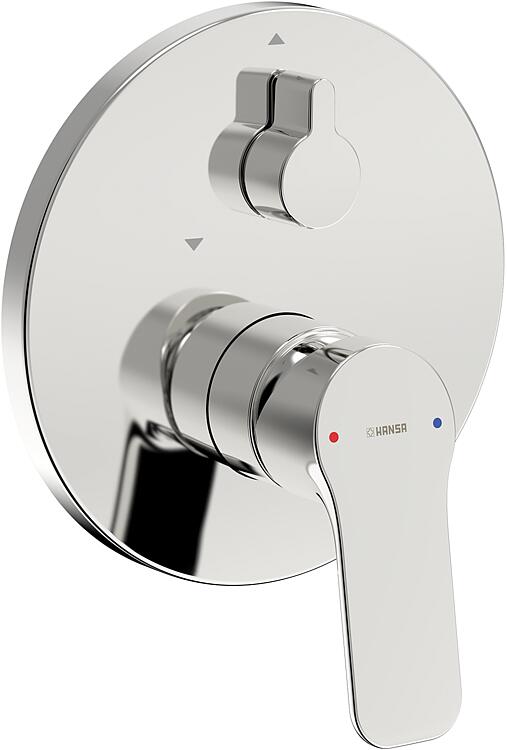 UP-Wannenmischer Hansabasic Rosette 170 mm, chrom