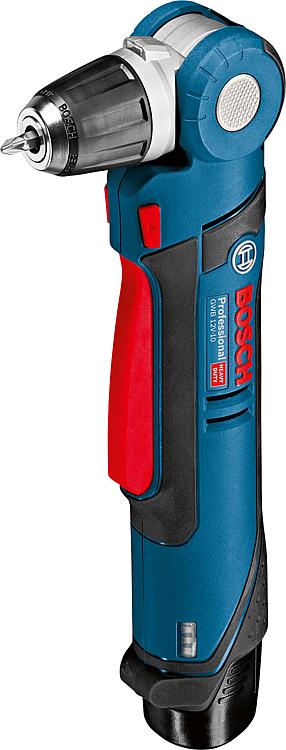 Akku-Winkelbohrmaschine BOSCH 12V GWB 12V-10 2 x 2,0 Ah Akkus und Ladegerät
