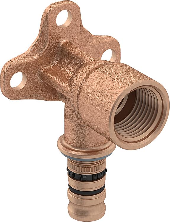 Geberit Mepla Anschlusswinkel 90Gr Rg d 16 Rp x 1/2"  L:36mm