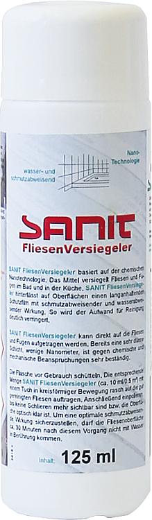 SANIT FliesenVersiegler 125ml Flasche