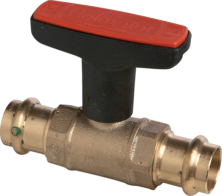 Heimeier Globo H mit Viega Pressanschluss mit SC-Contur DN 20 22 mm x 22mm 0602-22.000
