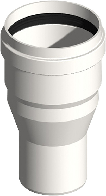 Kunststoff Abgassystem Erweiterung D 60- DN 80 f. DTG 1300 De Dietrich Remeha Wolf CGS 24/200 Comfor