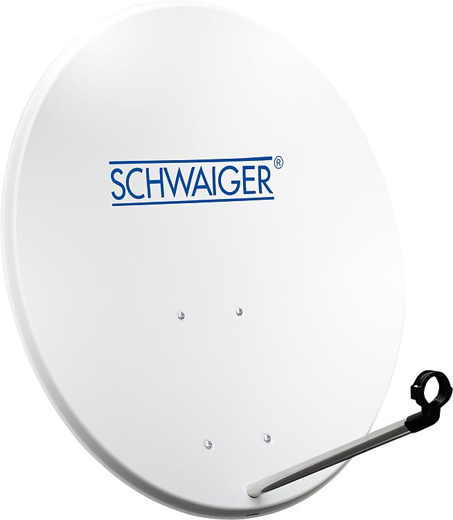 SAT-Spiegel: 72cm/Stahl/Oval