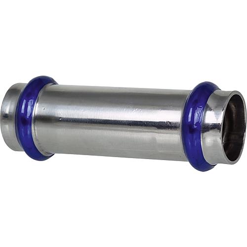 Edelstahl Pressfitting V-Kontur Schiebemuffe 54mm